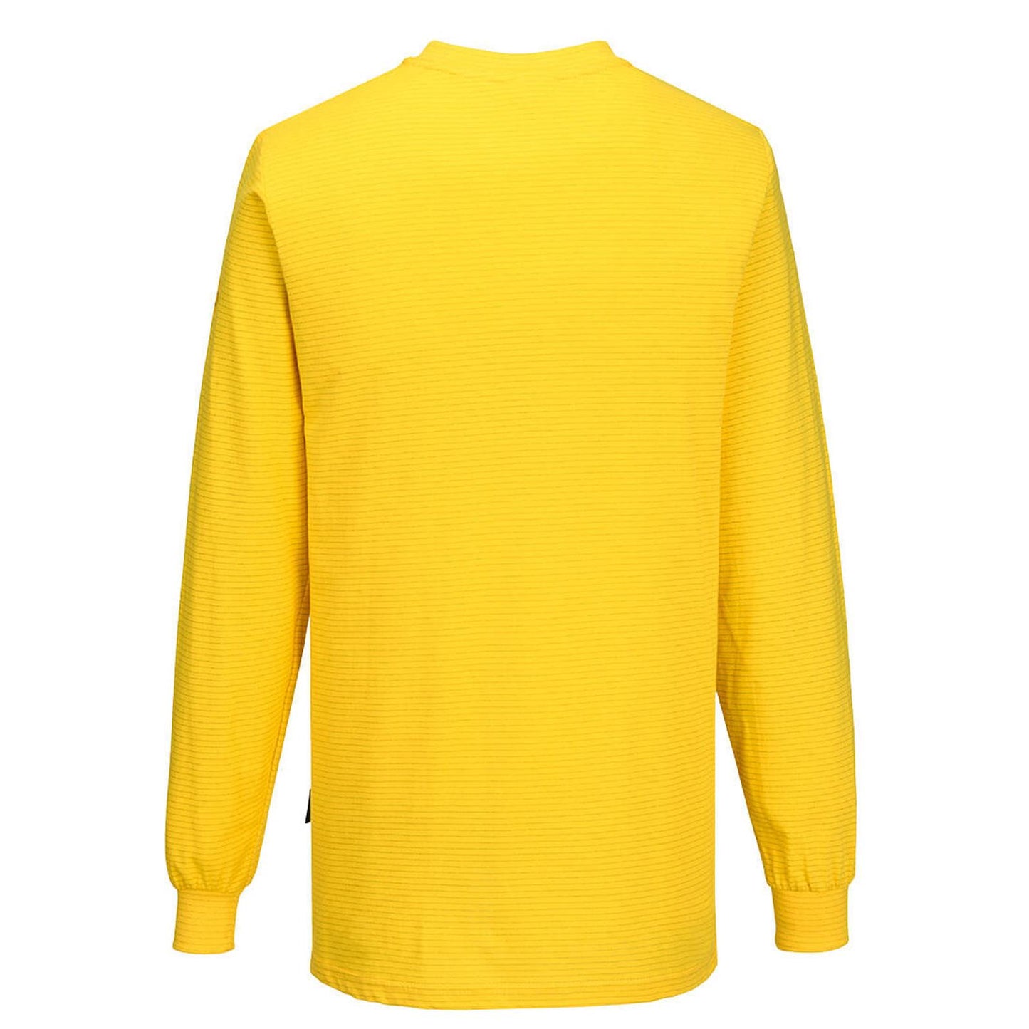 Portwest Werkkleding ESD-beschermende kleding T-Shirt AS22 antistatisch ESD lange mouw diep geel(YE)