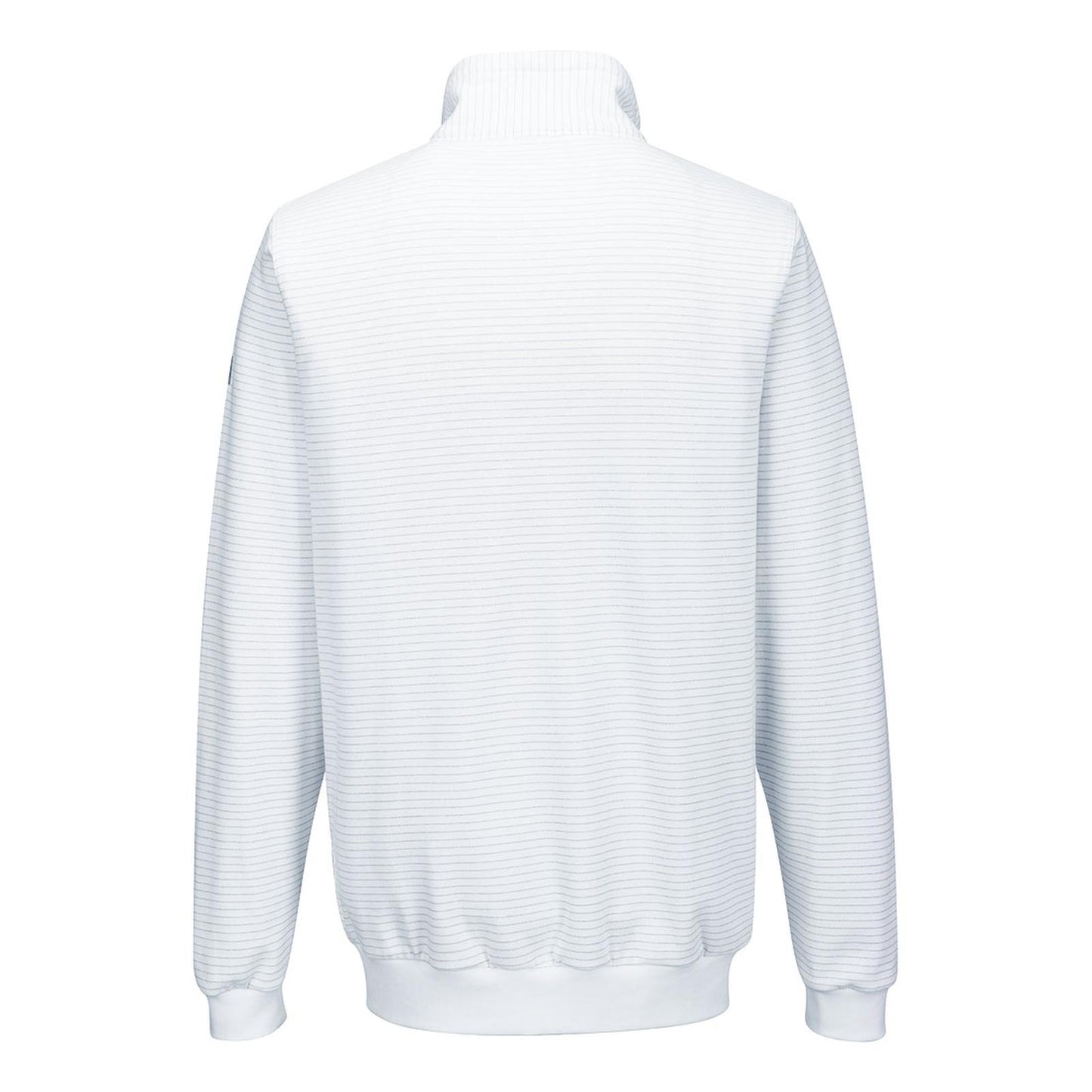 Portwest ESD Werkkleding Sweatshirt AS25 Anti-statisch ESD ritssluiting wit(WH)
