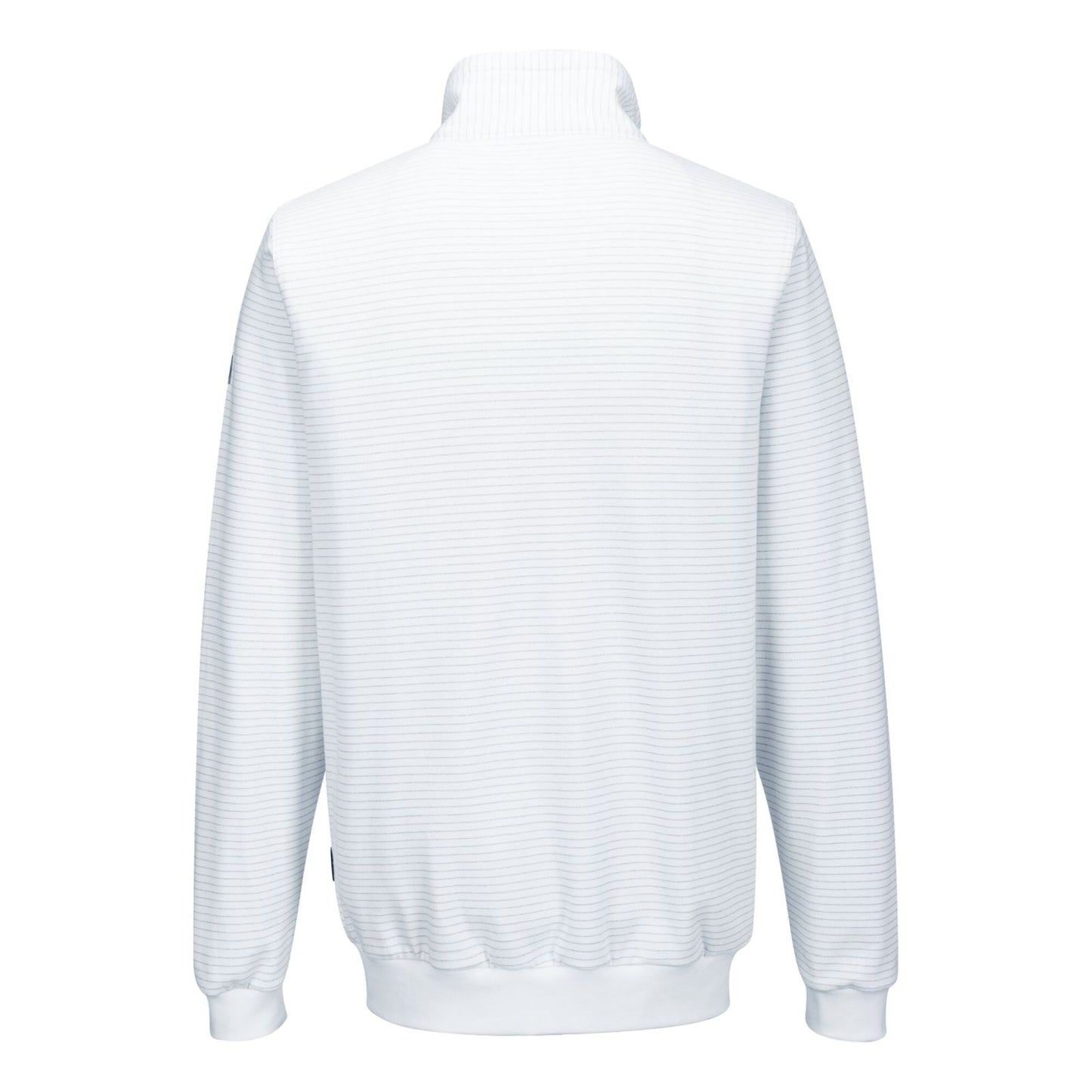 Portwest ESD Werkkleding Sweatshirt AS25 Anti-statisch ESD ritssluiting wit(WH)
