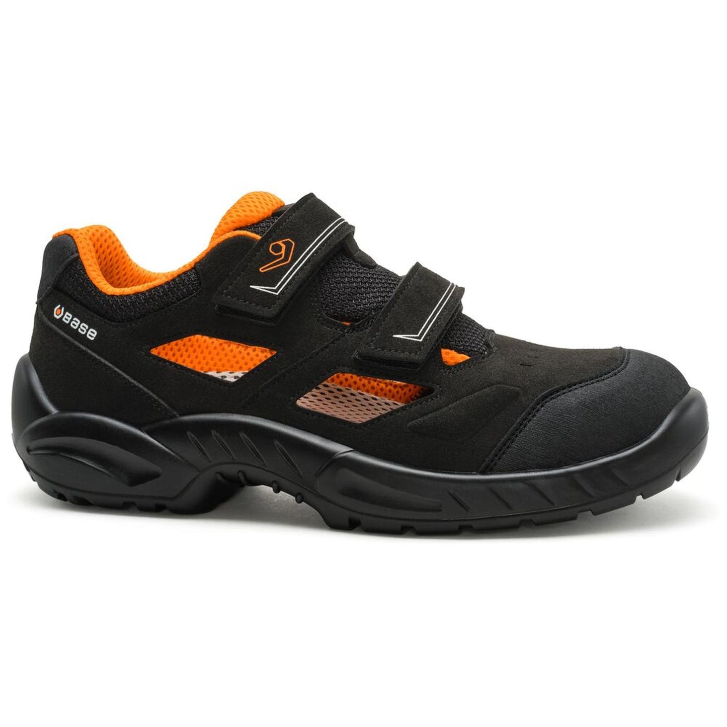Base Smart Veiligheidsschoenen B0138A Lingotto S1PS LG FO SR zwart-oranje(BK)