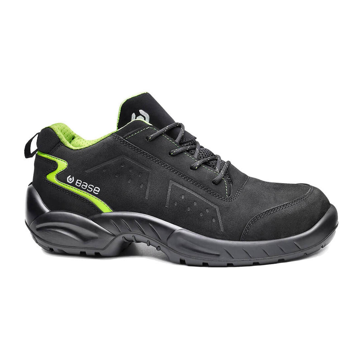 Base Smart Schoenen B0178 Chester zwart-groen(BG)