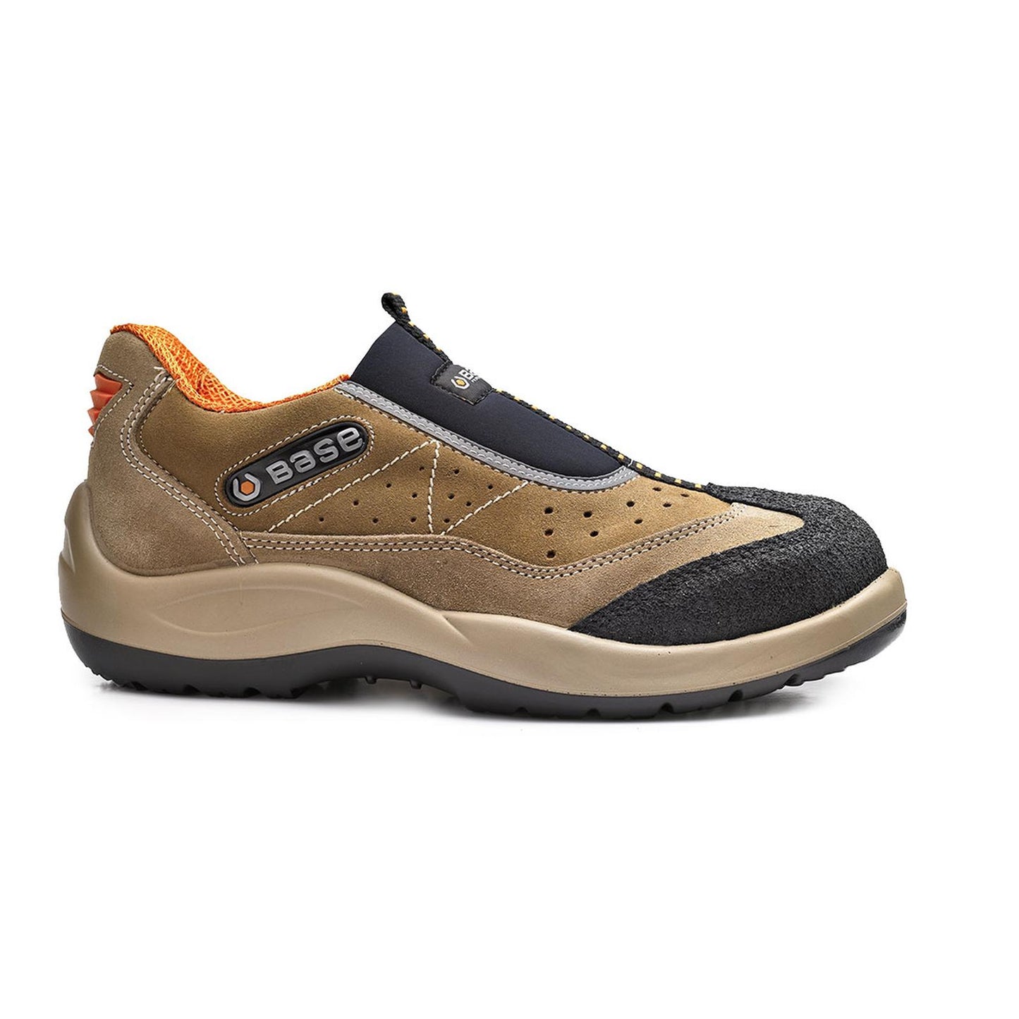 Base Classic Veiligheidsschoenen B0451 Arena S1P SRC beige/zwart(BE)