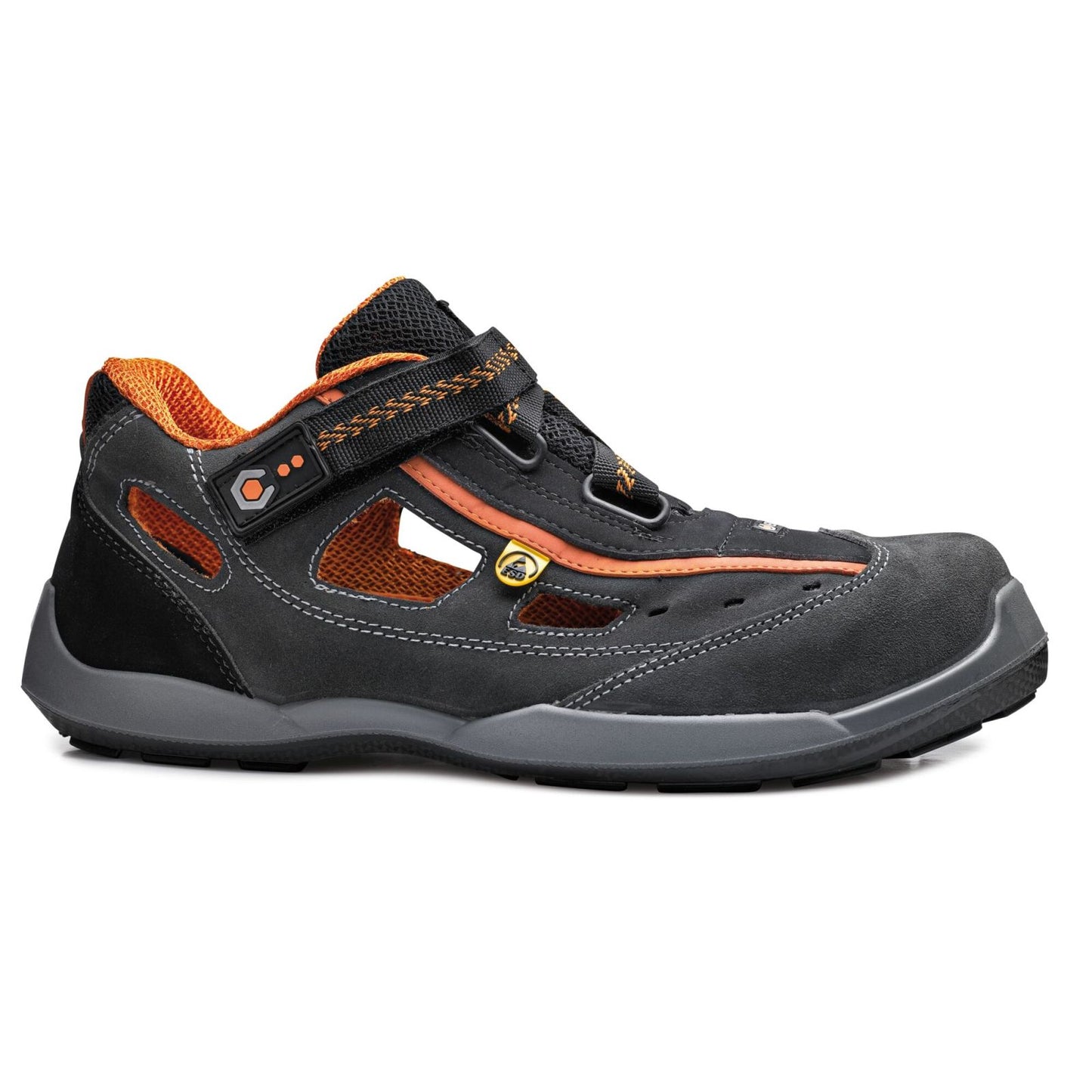 Base Record Schoenen B0617 Aerobic grijs orange(GO)