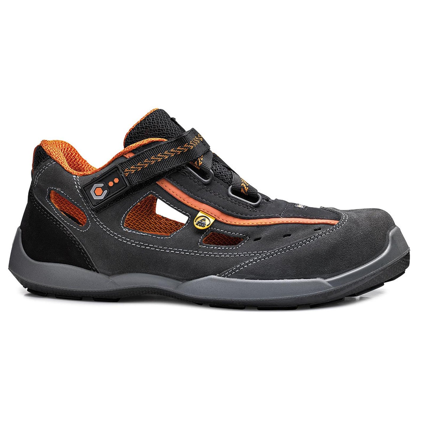 Base Record Schoenen B0617 Aerobic grijs orange(GO)