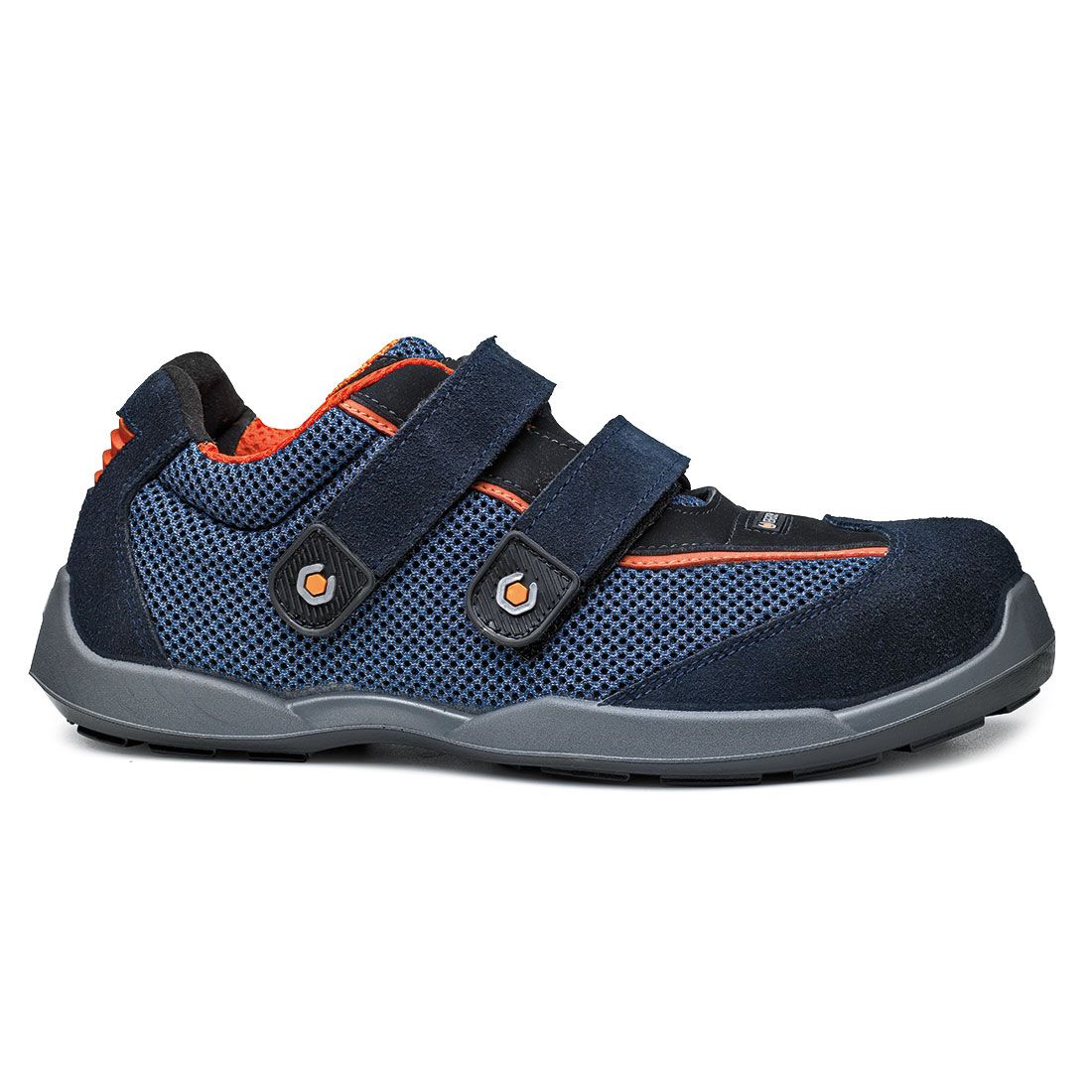 Base Record Schoenen B0620 Swim blauw-oranje(BLO)