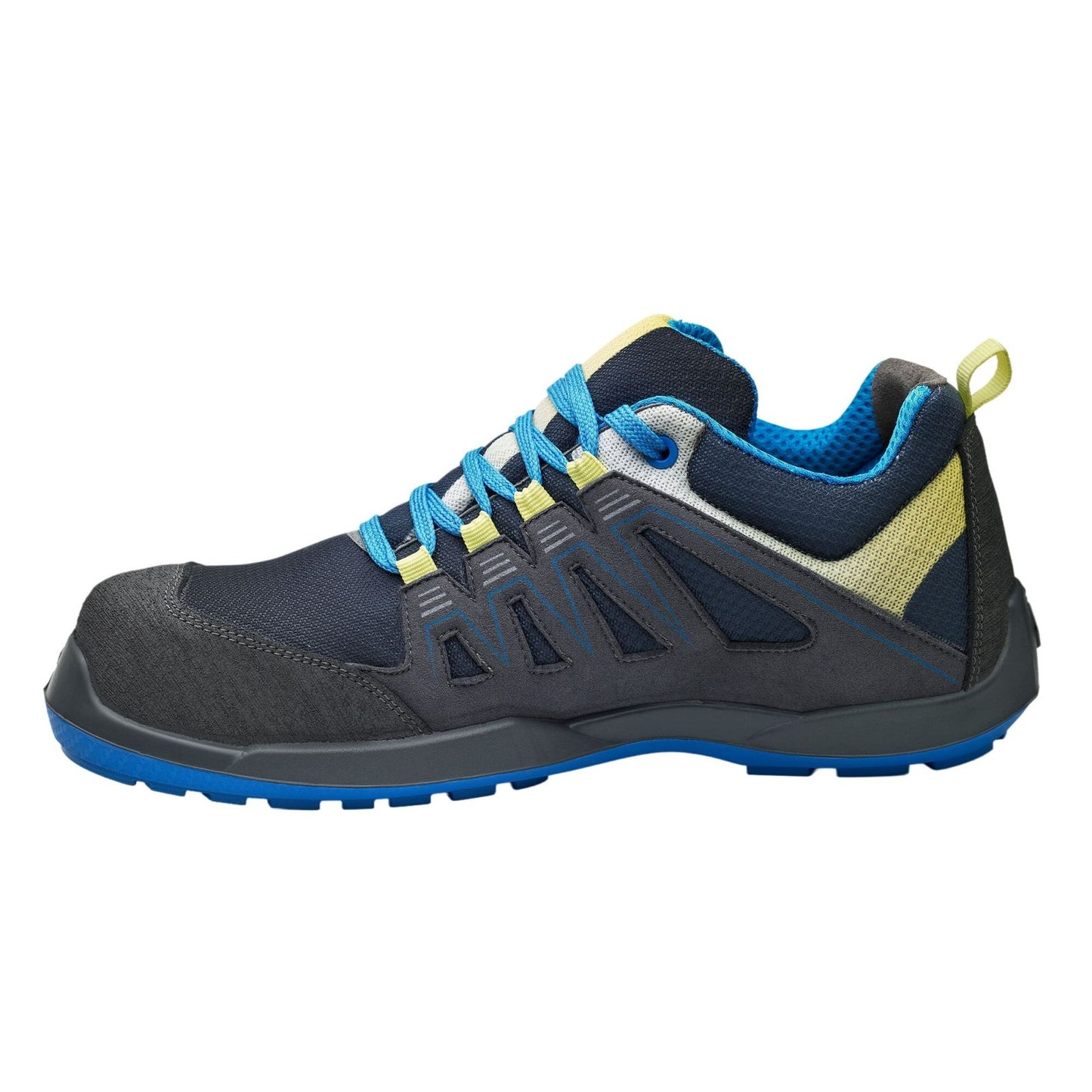 Base Record Schoenen B0657 Paddle marineblauw-geel(NY)