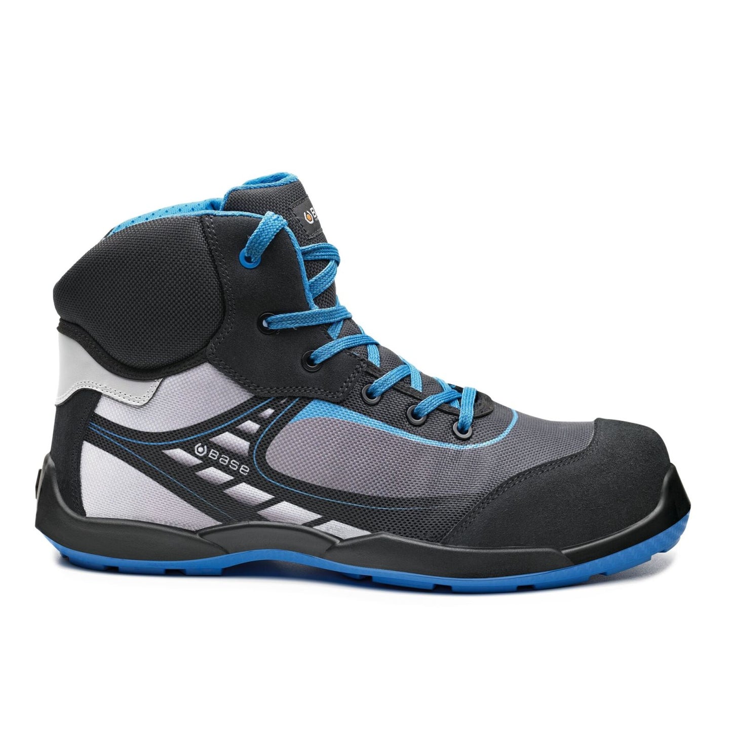 Base Record Schoenen B0678 Bowling Top zwart-blauw(BK)