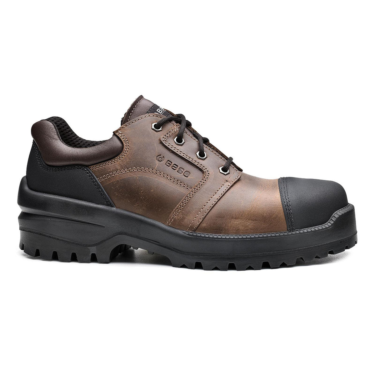 Base Platinum Veiligheidsschoenen B0740 S3L CI HI HRO LG FO SR bruin-zwart(BR)