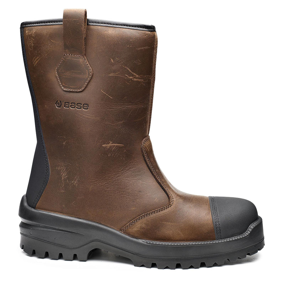 Base Platinum Laarzen B0745 Elk bruin-zwart(BR)