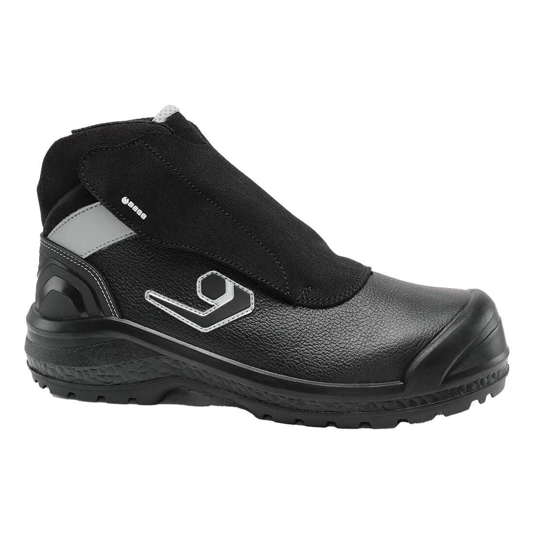 Base Special Schoenen B0858A Meta Top hoog S3L M HRO CI HI LG SC FO SR zwart-grijs(BK)