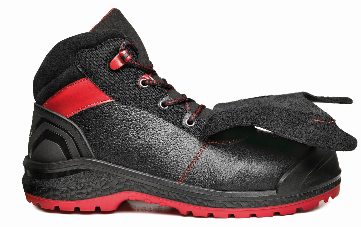 Base Special Schoenen B0880 Sparkle zwart-rood(BK)