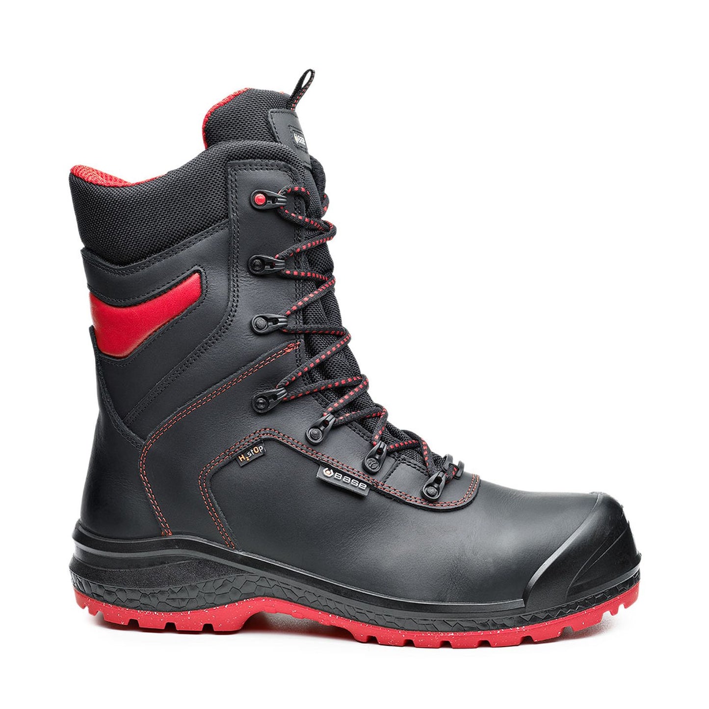 Base Special Schoenen B0896 Be-Dry Top zwart-rood(BK)