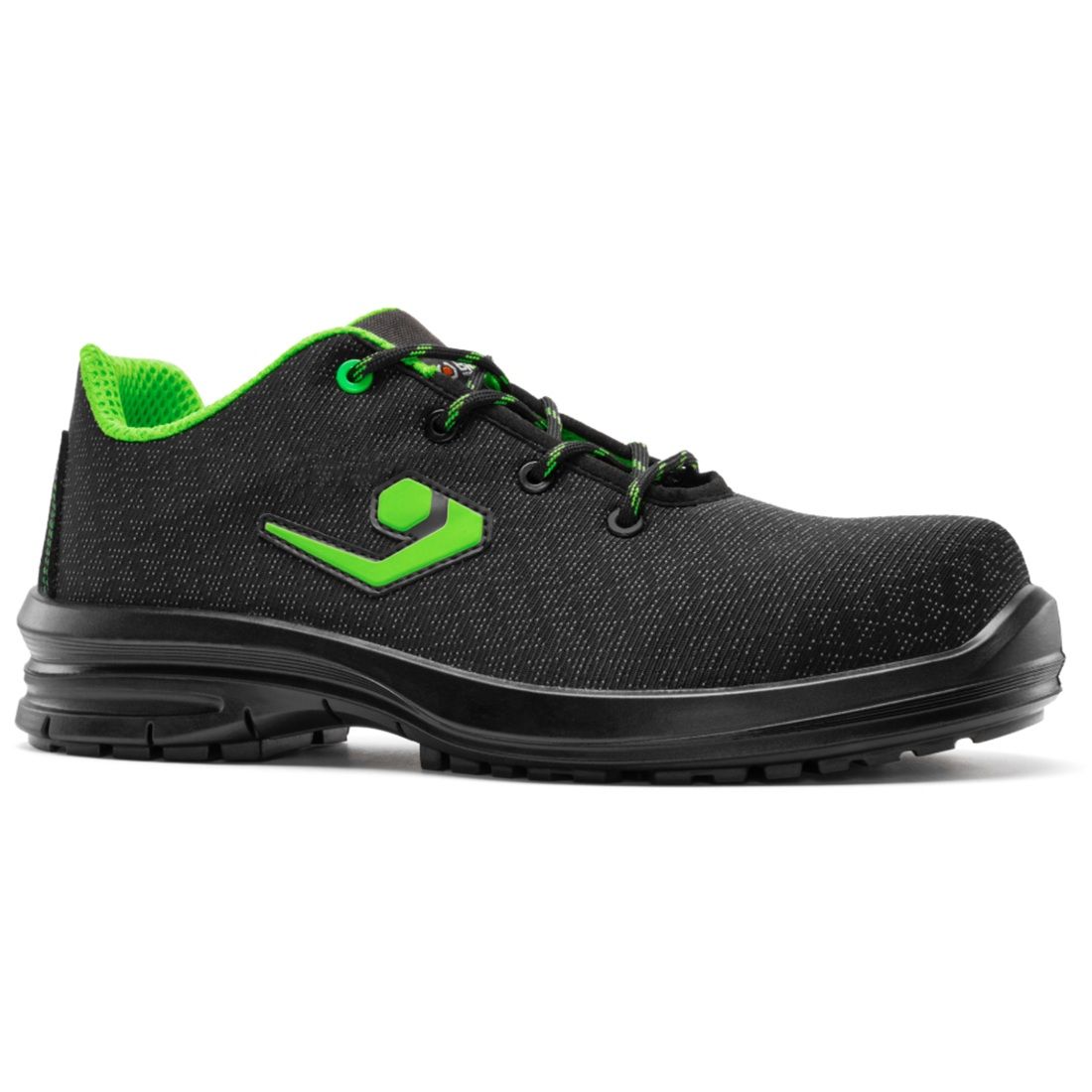 Base Smart Evo Veiligheidsschoenen B0904A Halley S3L FO SR zwart-groen(BG)