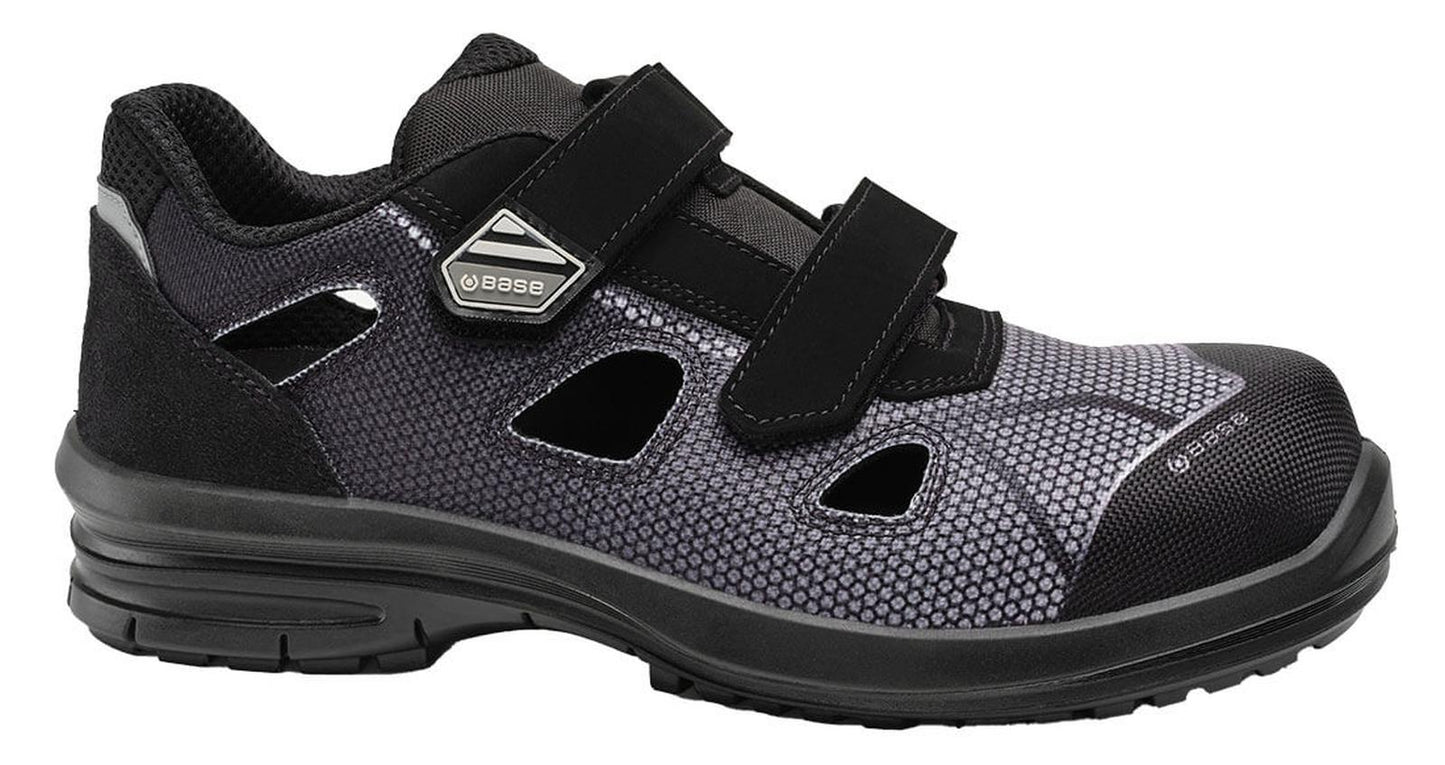 Base Smart Evo sandalen B0967A Syrius S1PL SRC ESD zwart-grijs(BK)