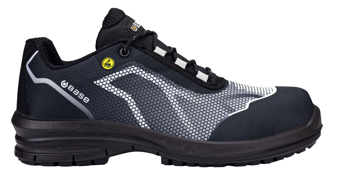 Base Smart Evo schoenen B0978E Oren ESD zwart-grijs(BKG)