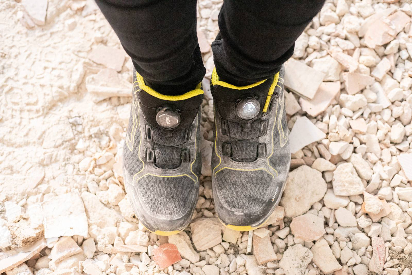 Base Kaptiv Schoenen B1005 K-Rush zwart-geel(BKY)