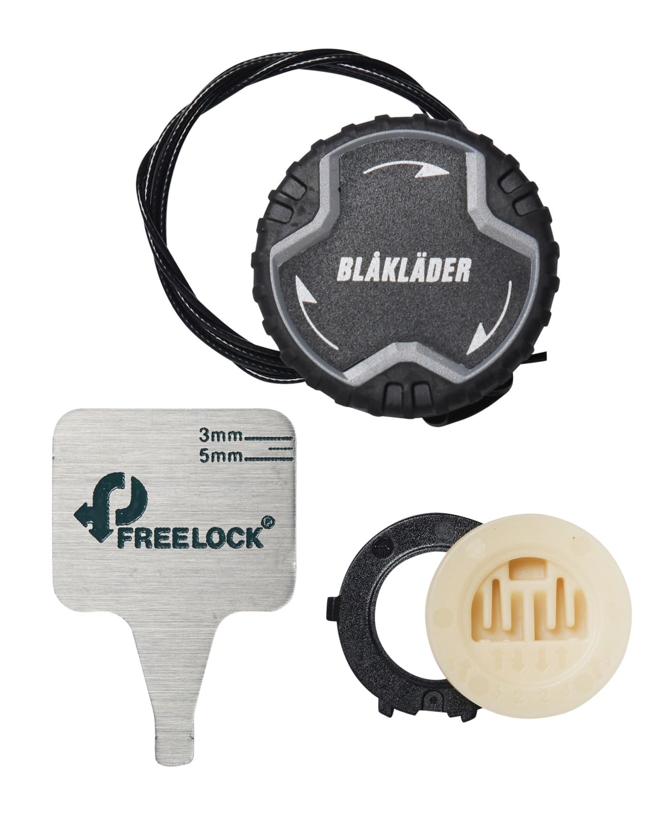 Blaklader Veiligheidsschoenen Reparatieset Freelock B1020 veiligheidsschoenen zwart-middelgrijs(9996)