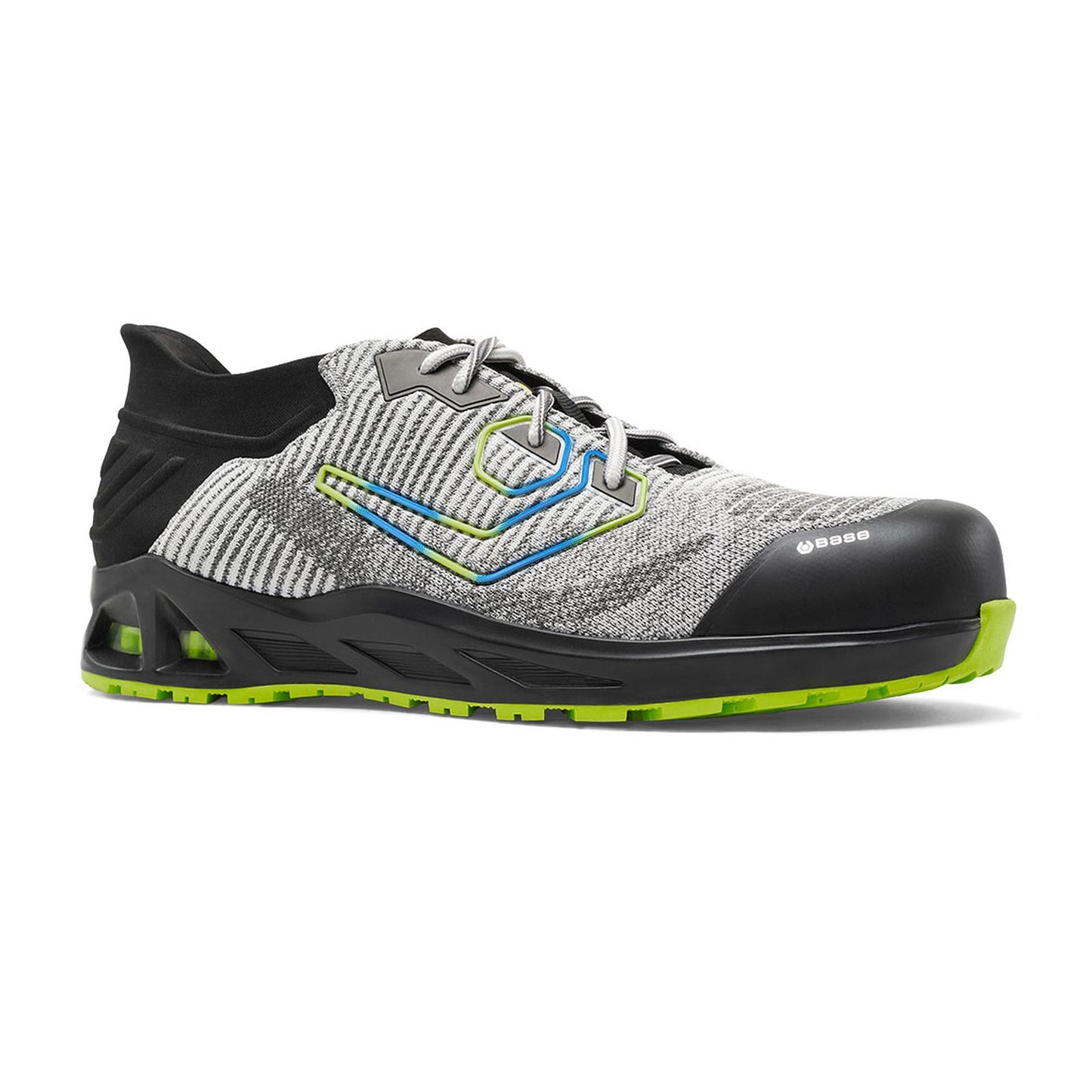 Base Kaptiv Veiligheidsschoenen B1045C K-Super S1PS ESD HRO SC FO SR zwart-grijs(BK)