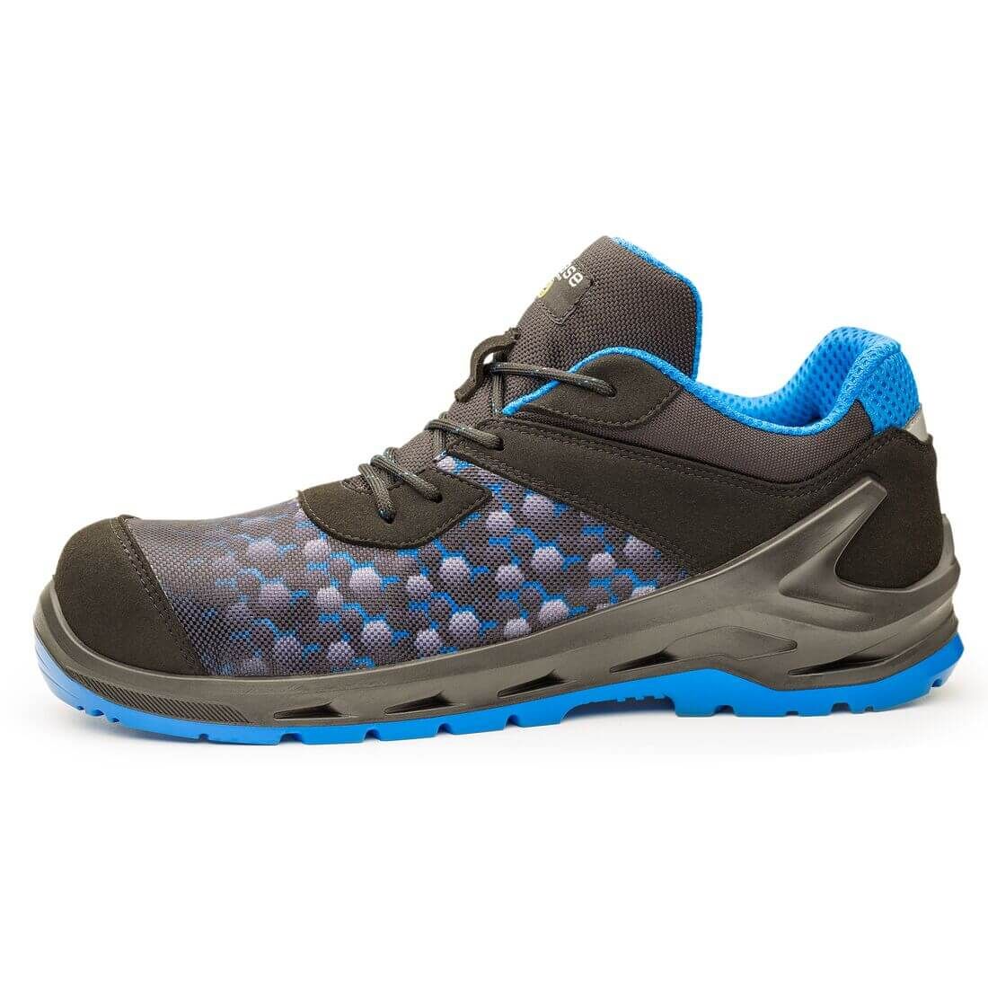 Base I4 Schoenen B1208 I-Robox Blue S3 ESD SRC grijs-kobaltblauw(GC)