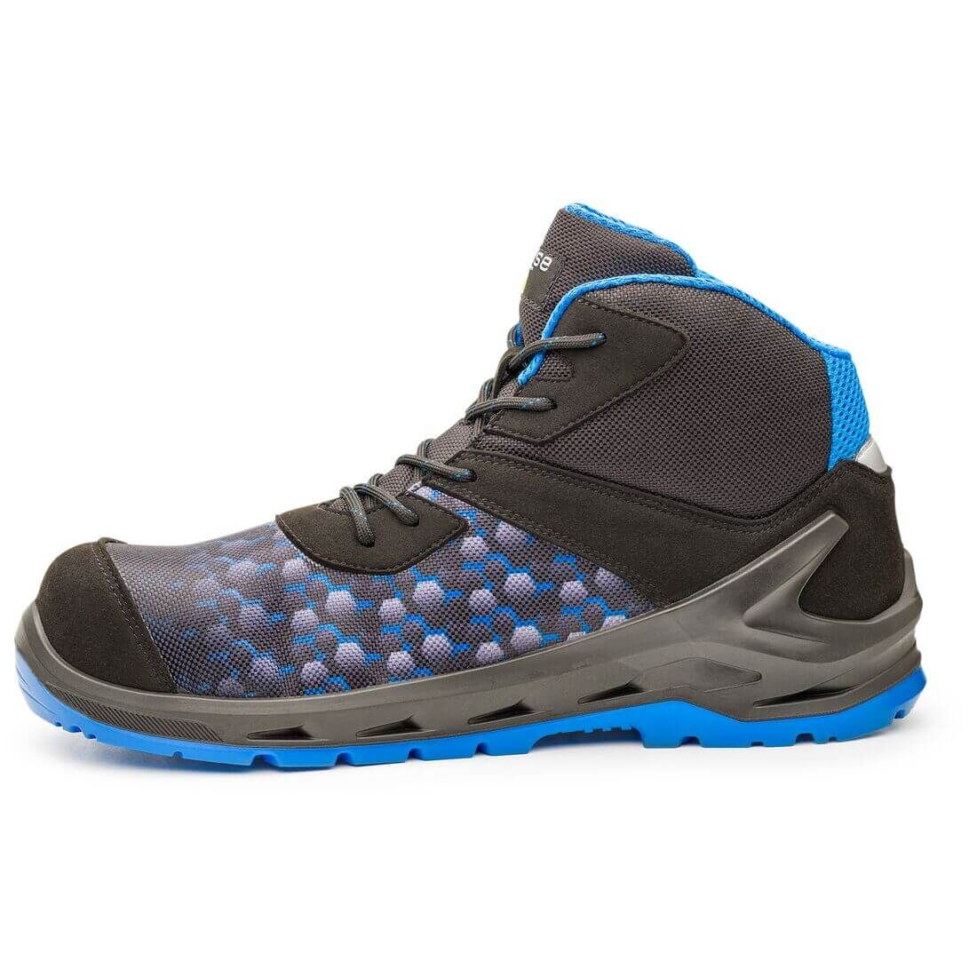 Base I4 Schoenen B1209 I-Robox Blue Top S3 ESD SRC grijs-kobaltblauw(GCR)