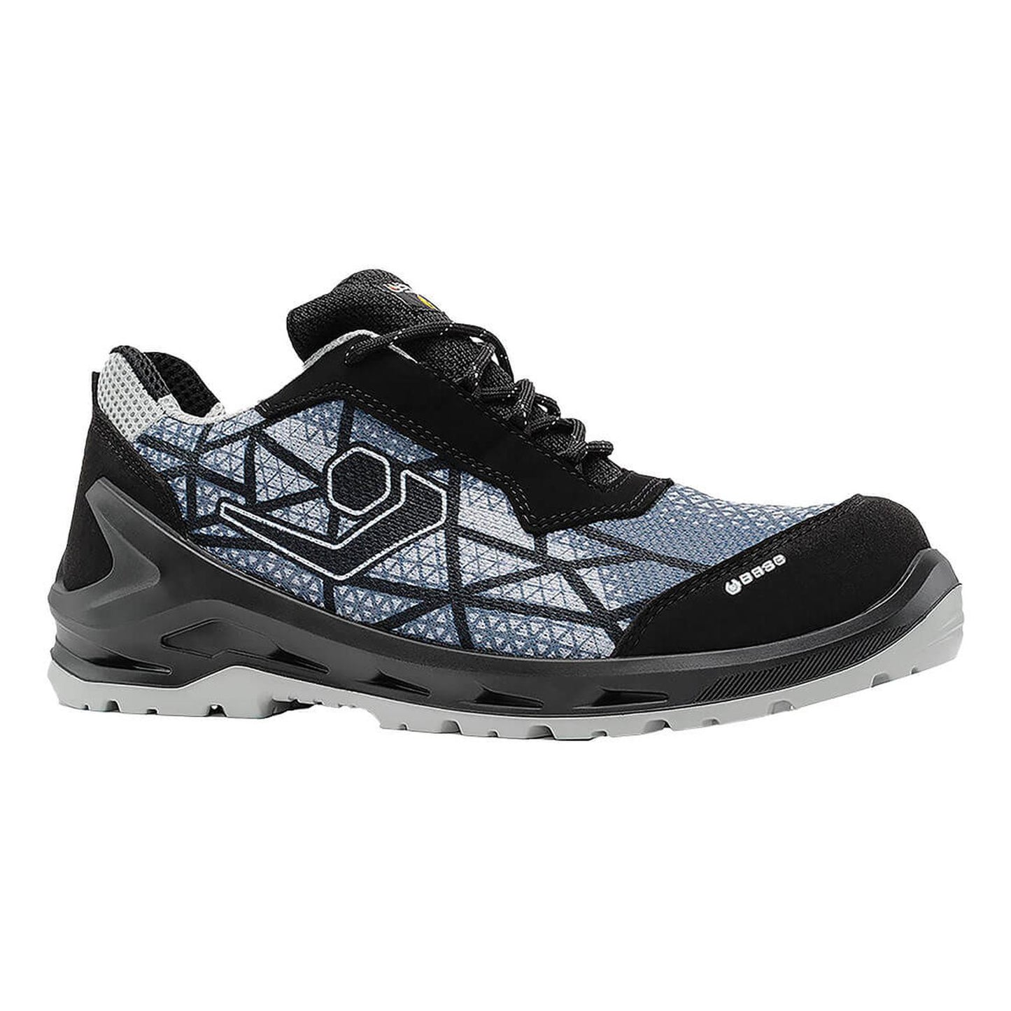 Base Special Schoenen B1233A i-Meta S3L M ESD FO SR zwart-grijs(BK)