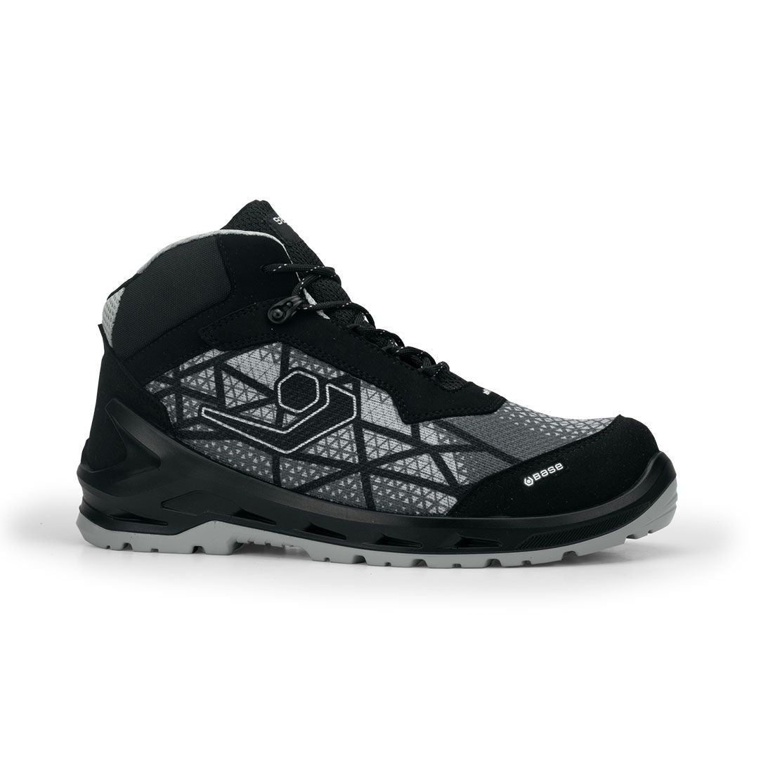 Base Special Special Veiligheidsschoenen B1234A i-Meta Mid S3S ESD M FO SR zwart-grijs(BK)