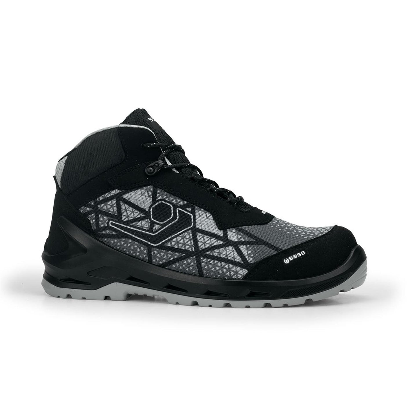 Base Special Special Veiligheidsschoenen B1234A i-Meta Mid S3S ESD M FO SR zwart-grijs(BK)