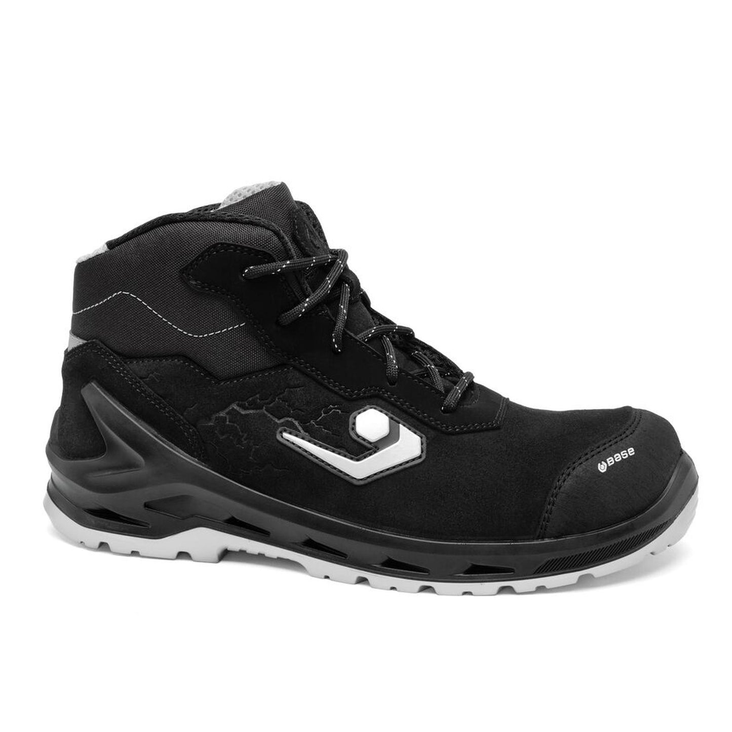 Base Special Veiligheidsschoenen B1236A i-Omega Top SB E WPA PS CI FO SR hoog zwart(BK)