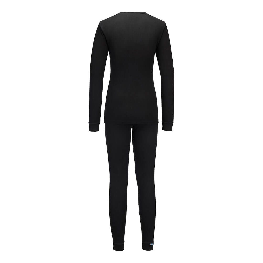 Portwest Basislaag Alle Weersomstandigheden Set Onderkleding B128 Thermisch Basislaag Dames zwart(BK)