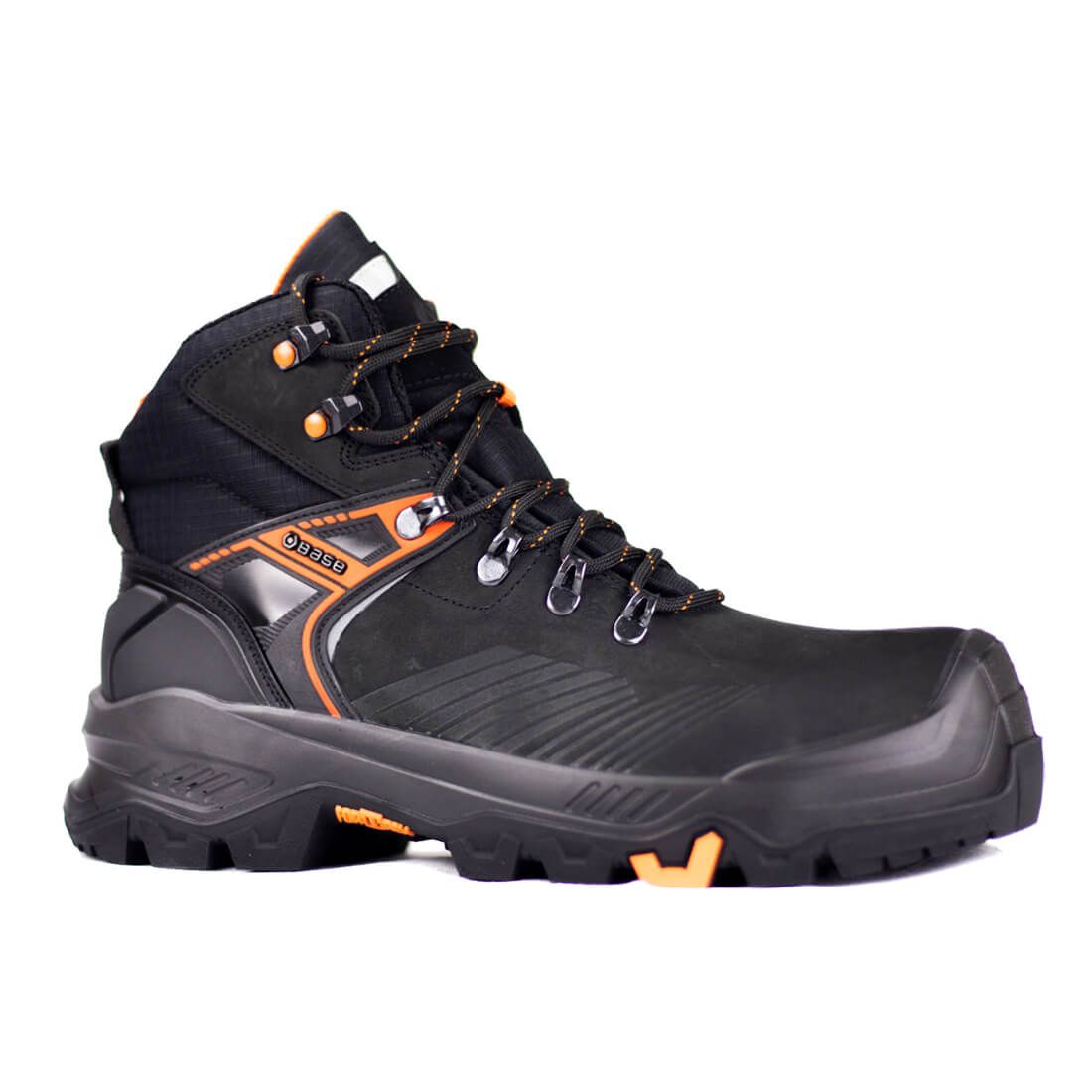 Base Fortrex Schoenen B1601 T-Rex Mid zwart-oranje(BK)