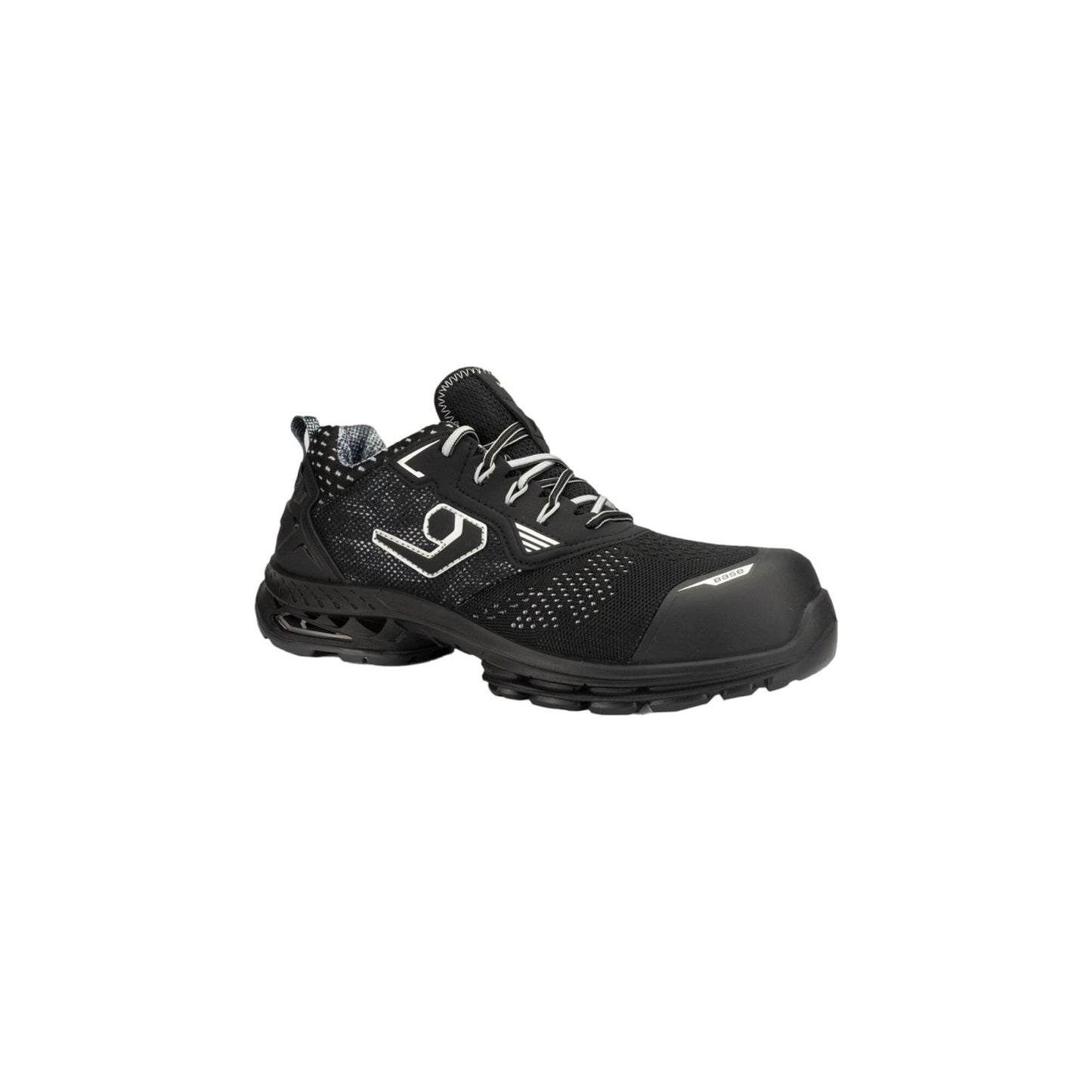 Base Run@Work Schoenen B1704B London S1PS ESD HIFLAP laag zwart-grijs(BK)
