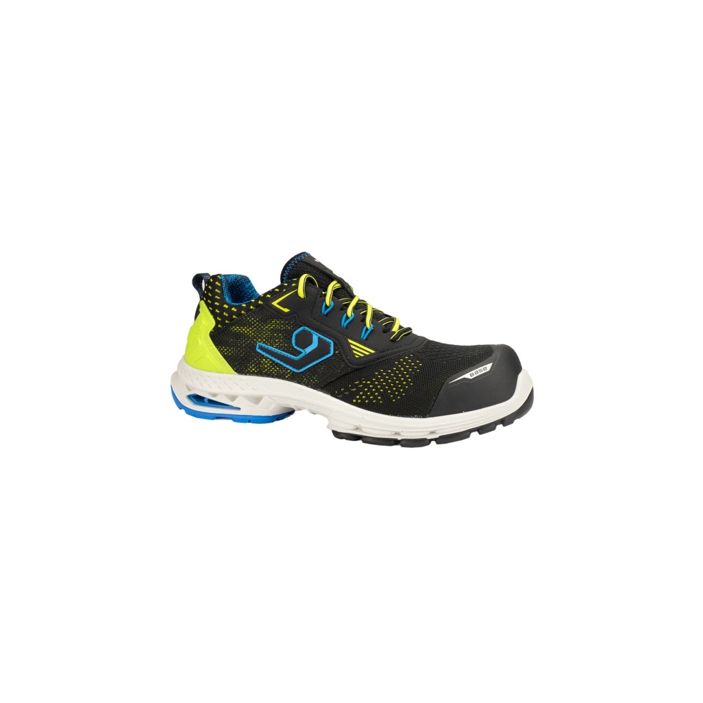 Base Run@Work Schoenen B1704D New York S1PS ESD HIFLAP laag zwart-groen(BG)