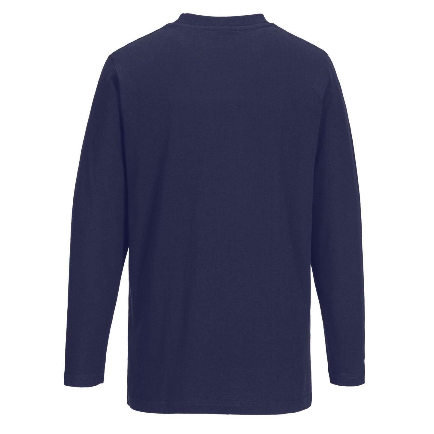 Portwest T-shirt met Lange Mouw B196 marineblauw(NA)