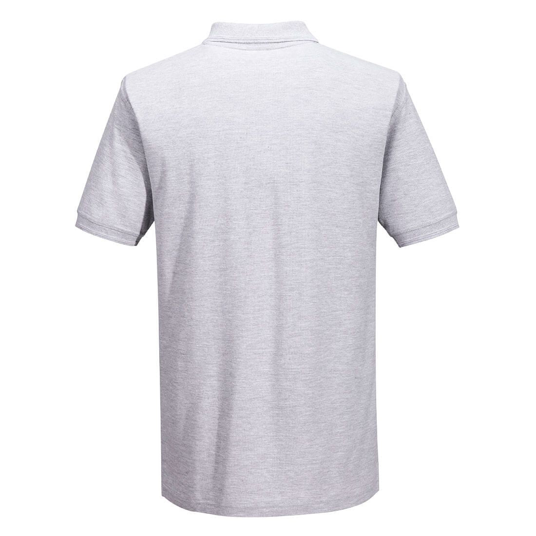 Portwest Poloshirts B210 gemeleerd grijs(HG)