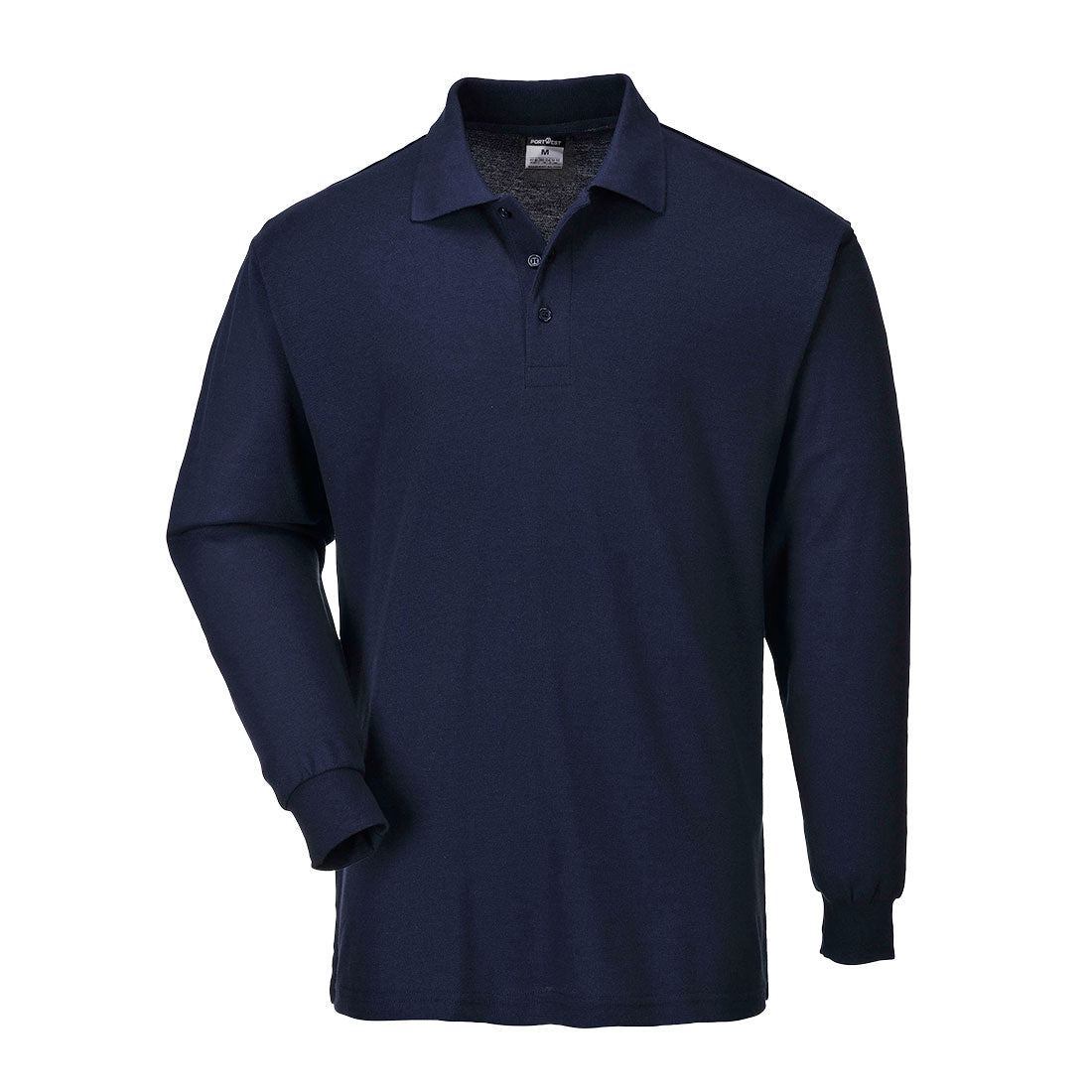 Portwest vrijetijdskleding Corporate Casuals Poloshirt B212 lange mouw donker marineblauw(NV)