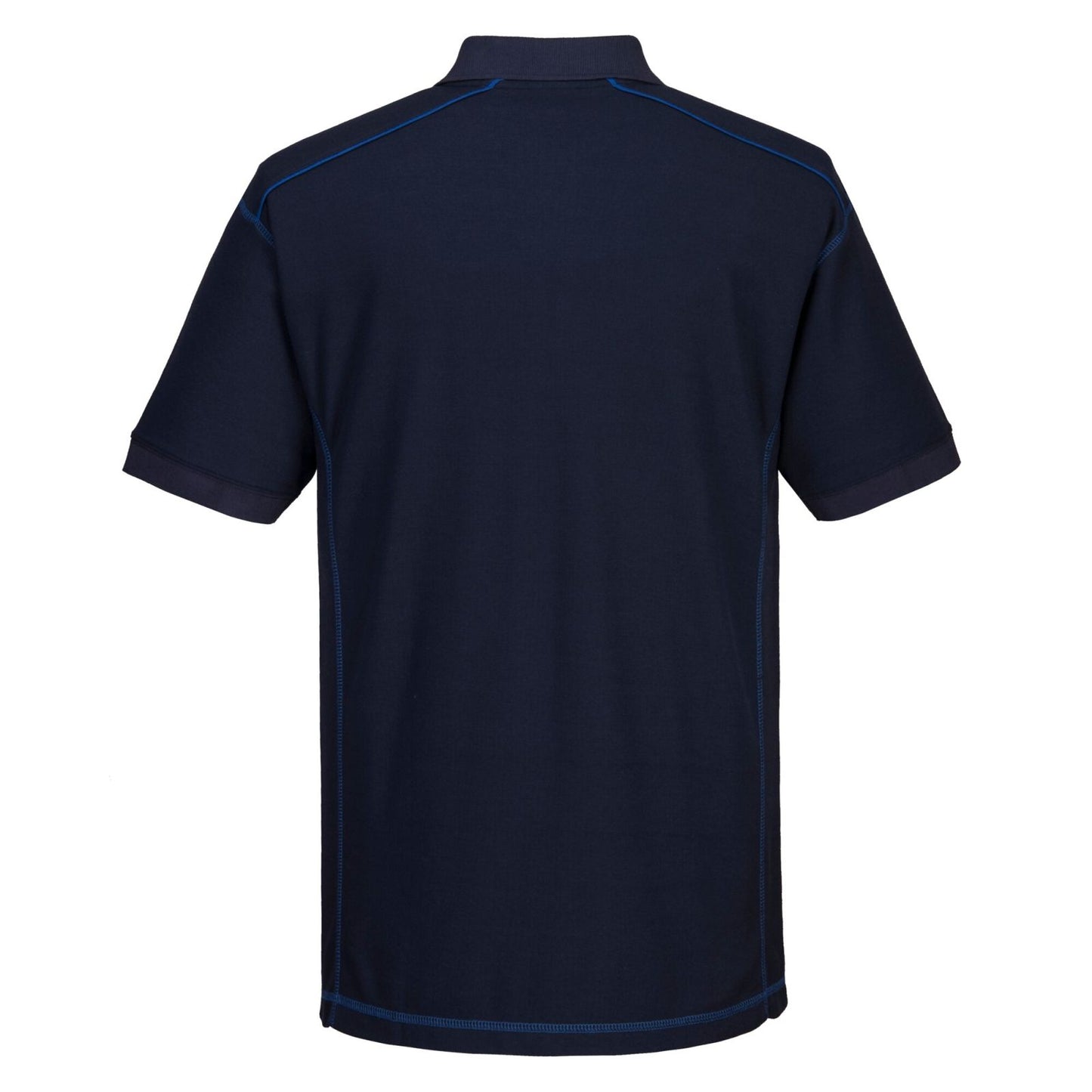 Portwest vrijetijdskleding Corporate Casuals Poloshirt B218 Essential Twee kleuren marineblauw-koningsblauw(NR)