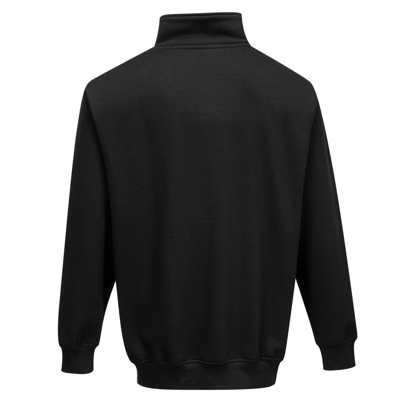 Portwest Sweatshirt B309 Sorrento rits zwart(BK)