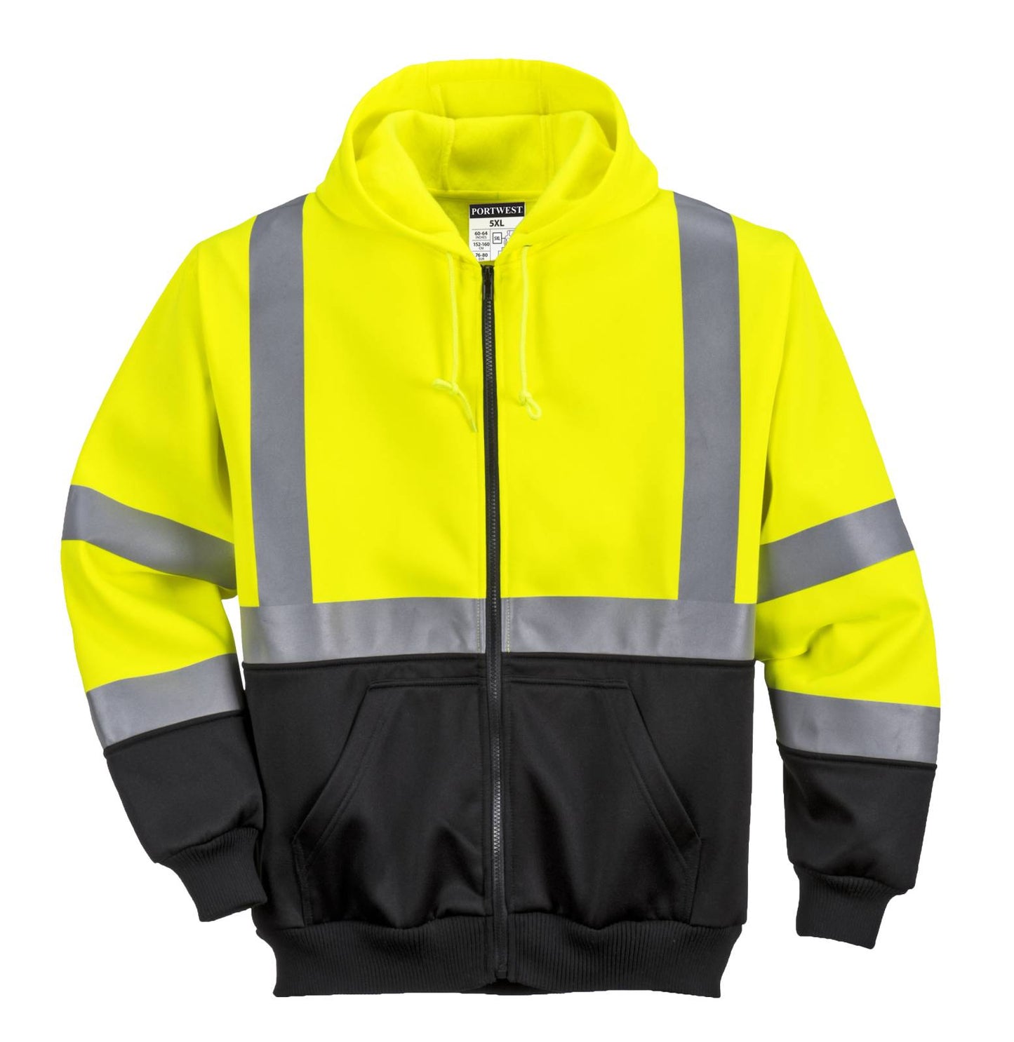Portwest Vesten B315 HiVis UPF50+ UV geel-zwart(YB)