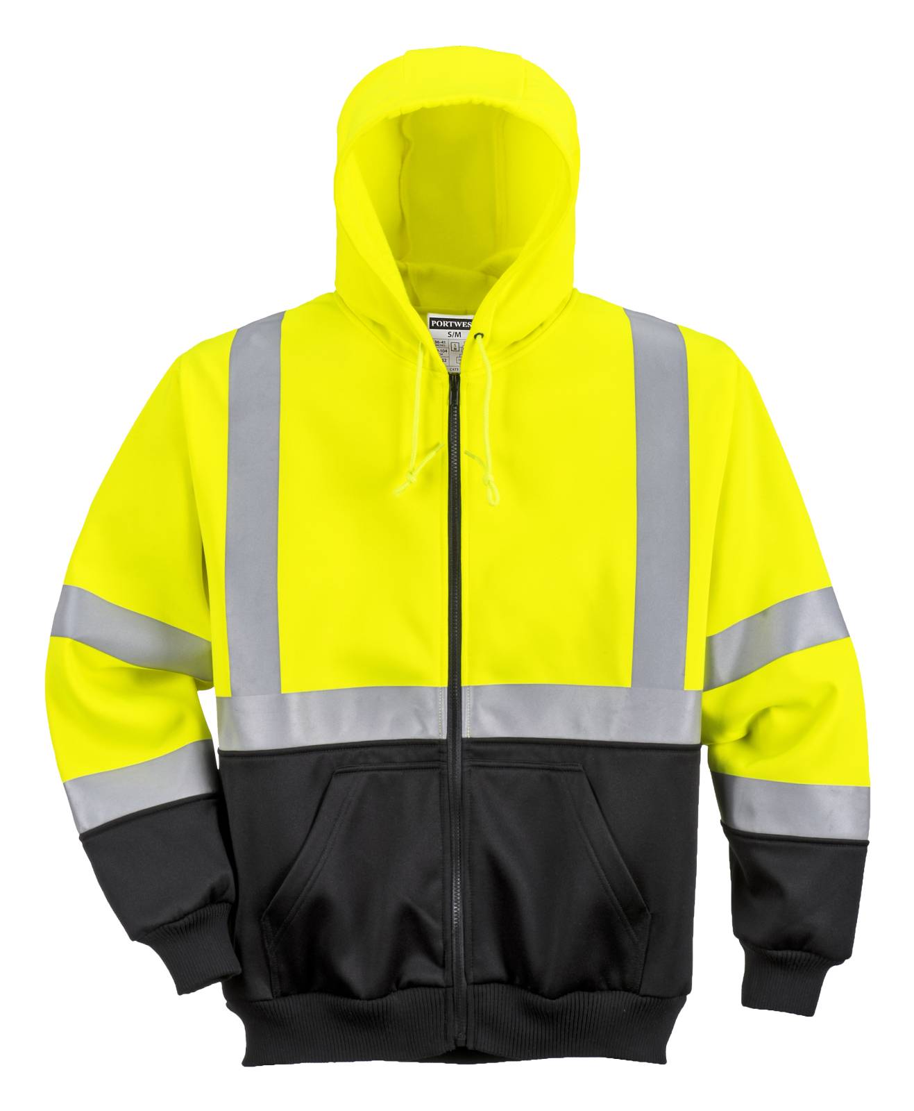 Portwest Vesten B315 HiVis UPF50+ UV geel-zwart(YB)