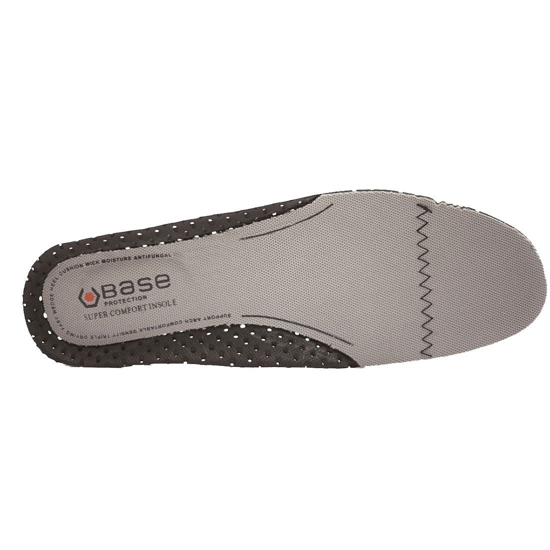Base Footbeds Inlegzolen B6201 Super Comfort zwart-grijs(BKG)