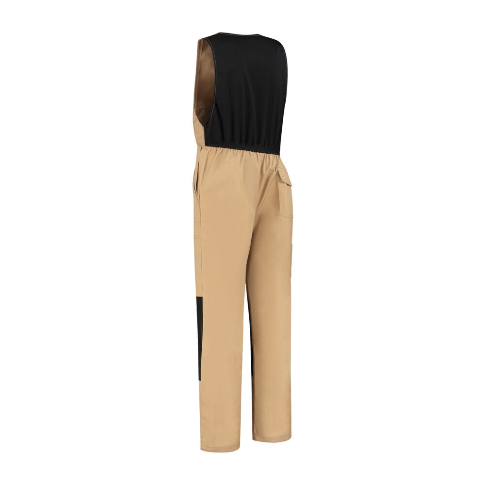 Noname Bodybroeken BBC6040 Kniezakken khaki-zwart(KZWART)