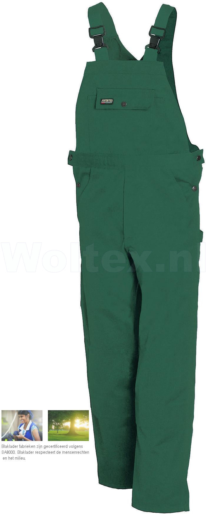 Blaklader Am. Overalls 26101860 groen(4400)