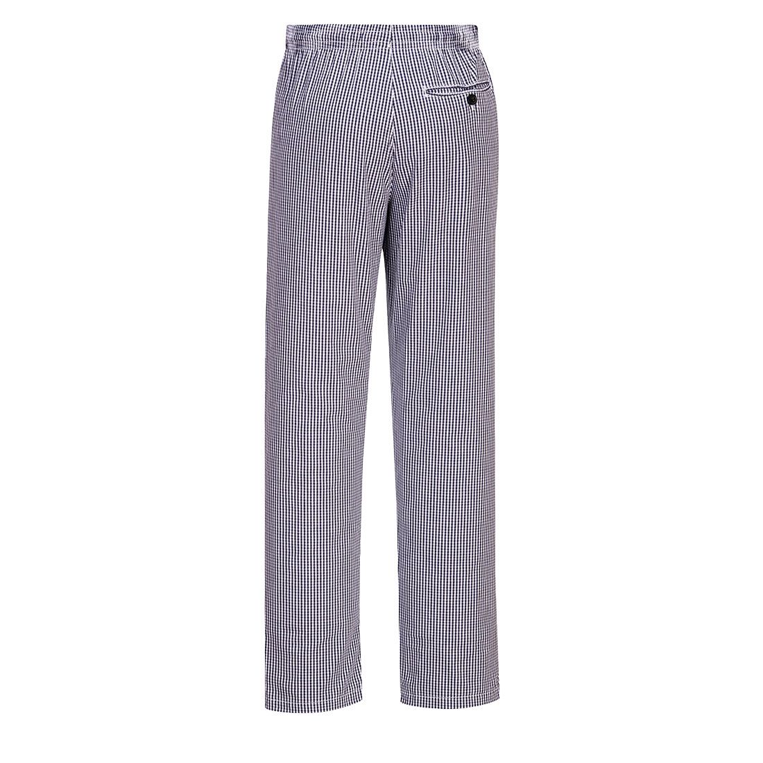 Portwest Broeken C079 blauw-wit geblokt(CH)