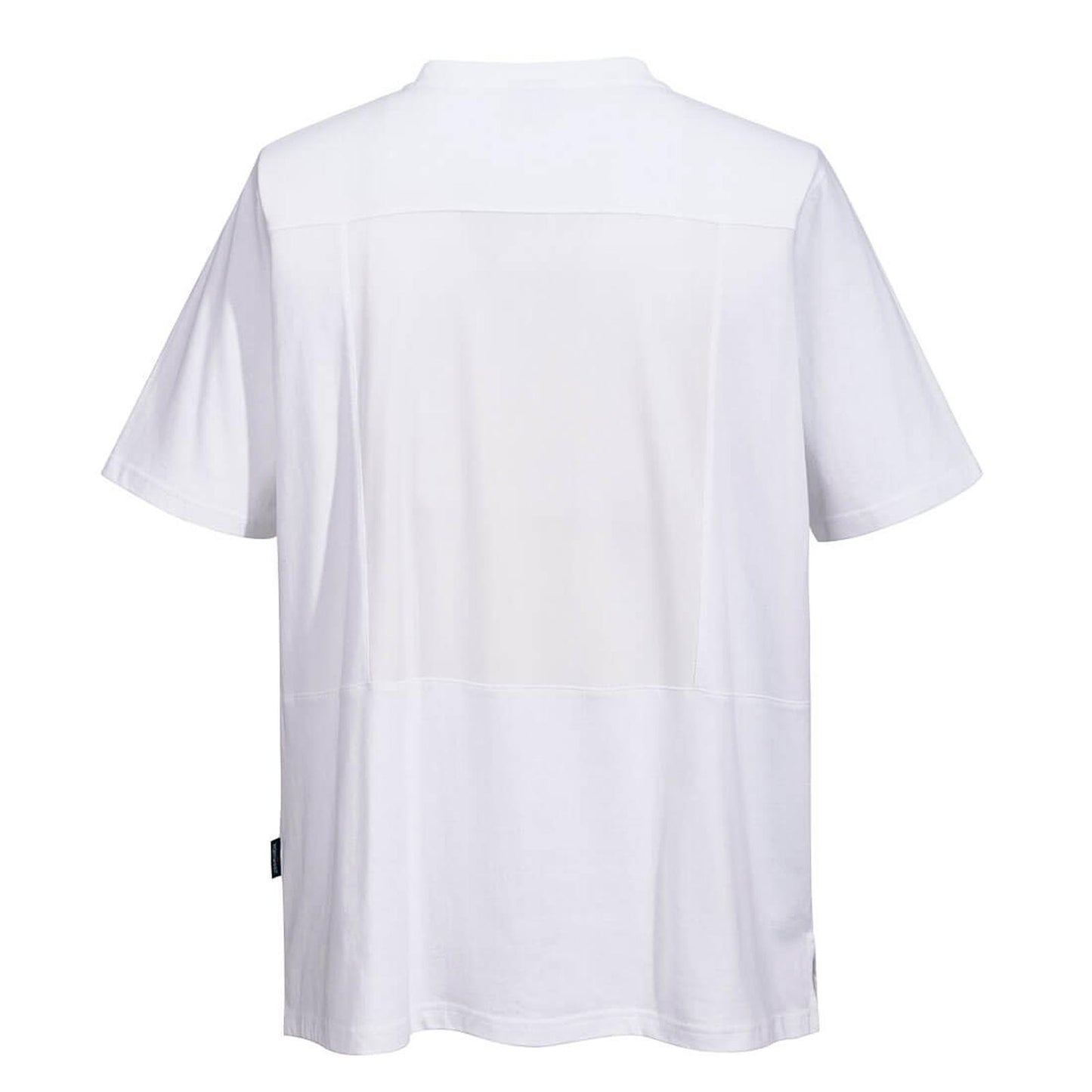 Portwest Kokskleding Chef-koks/voedingsindustrie T-Shirt C195 katoen MeshAir koks wit(WH)