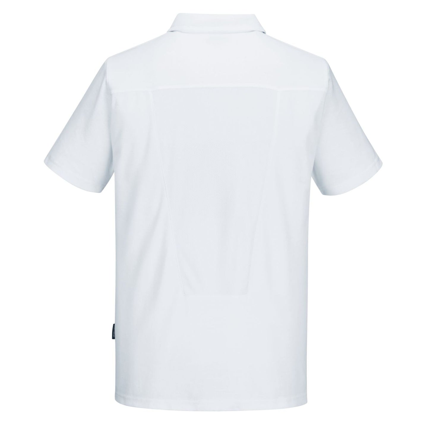 Portwest Kokskleding Chef-koks/voedingsindustrie Poloahirt C211 S/S Mesh AirPro wit(WH)