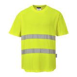 Portwest T-shirts C394 geel(YE)