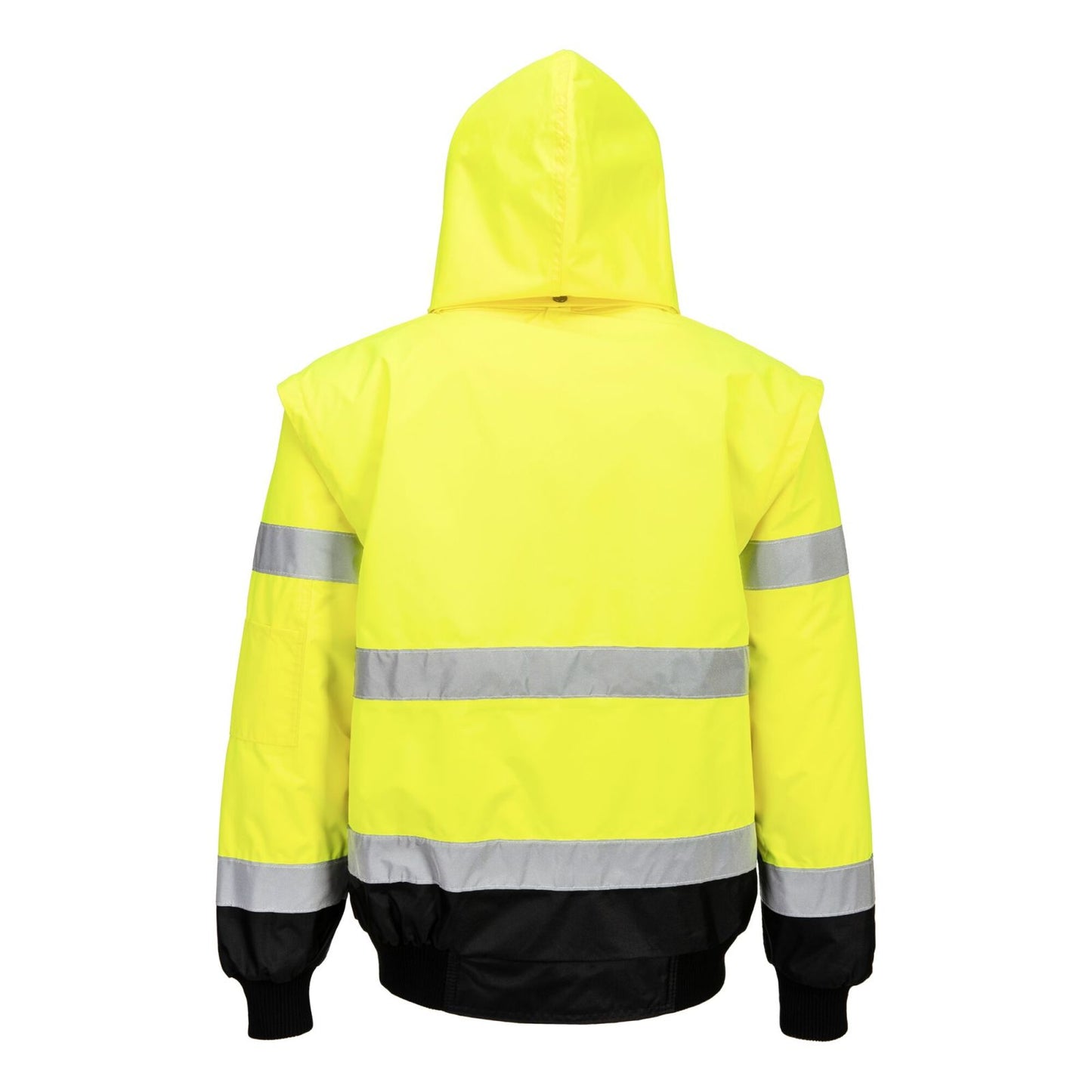Portwest Jassen C465 HiVis Uitneembare voering- mouwen geel-zwart(YB)