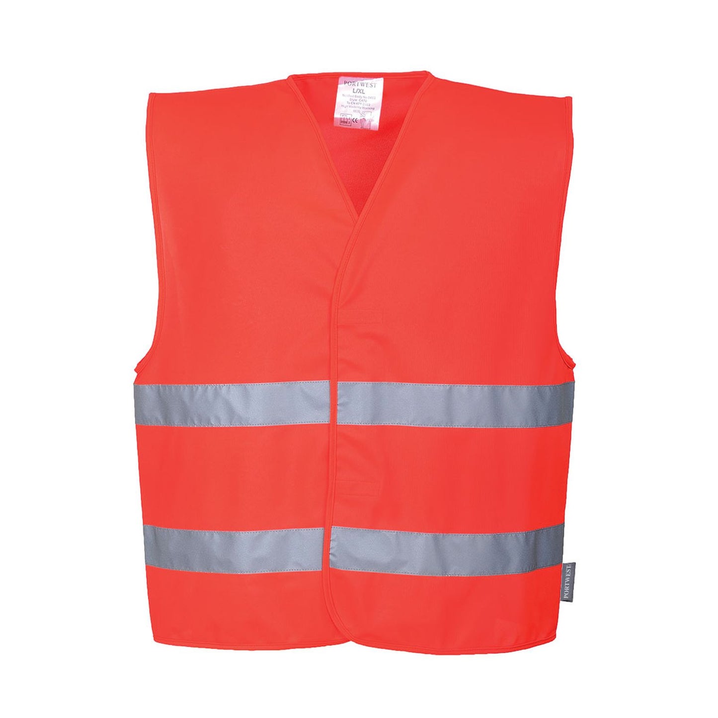 Portwest Vesten C474 HiVis Lichtgewicht rood(RE)