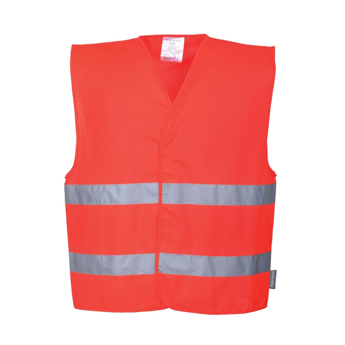 Portwest Vesten C474 HiVis Lichtgewicht rood(RE)