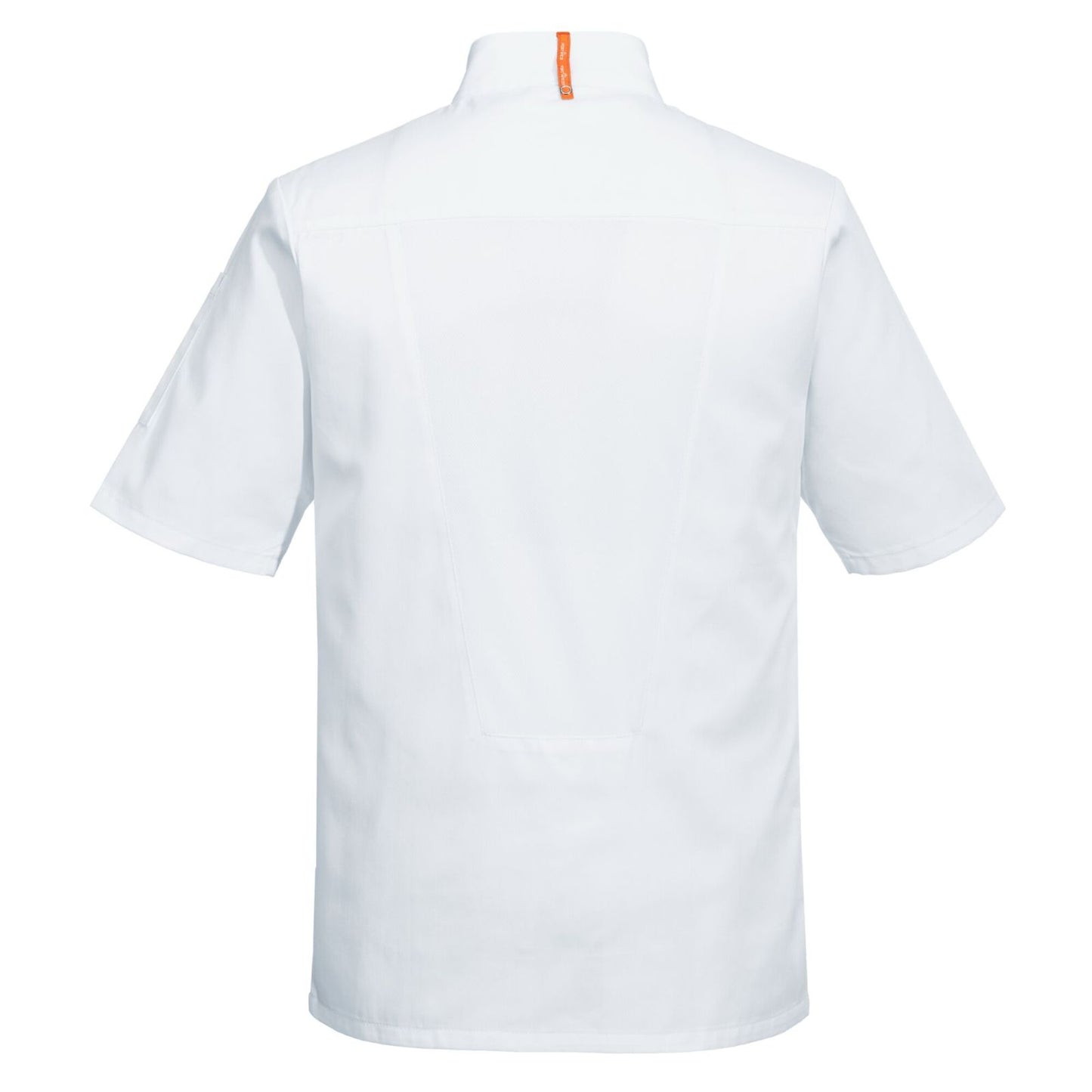 Portwest Kokskleding Voedingsmiddelen industrie Jack C739 chef's MeshAir Pro korte mouw wit(WH)